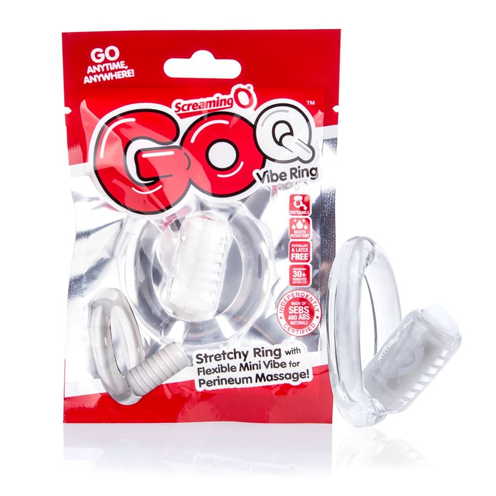 Screaming Go Screaming O GO Q Vibe - Clear - Lustery – Sex Toys UK