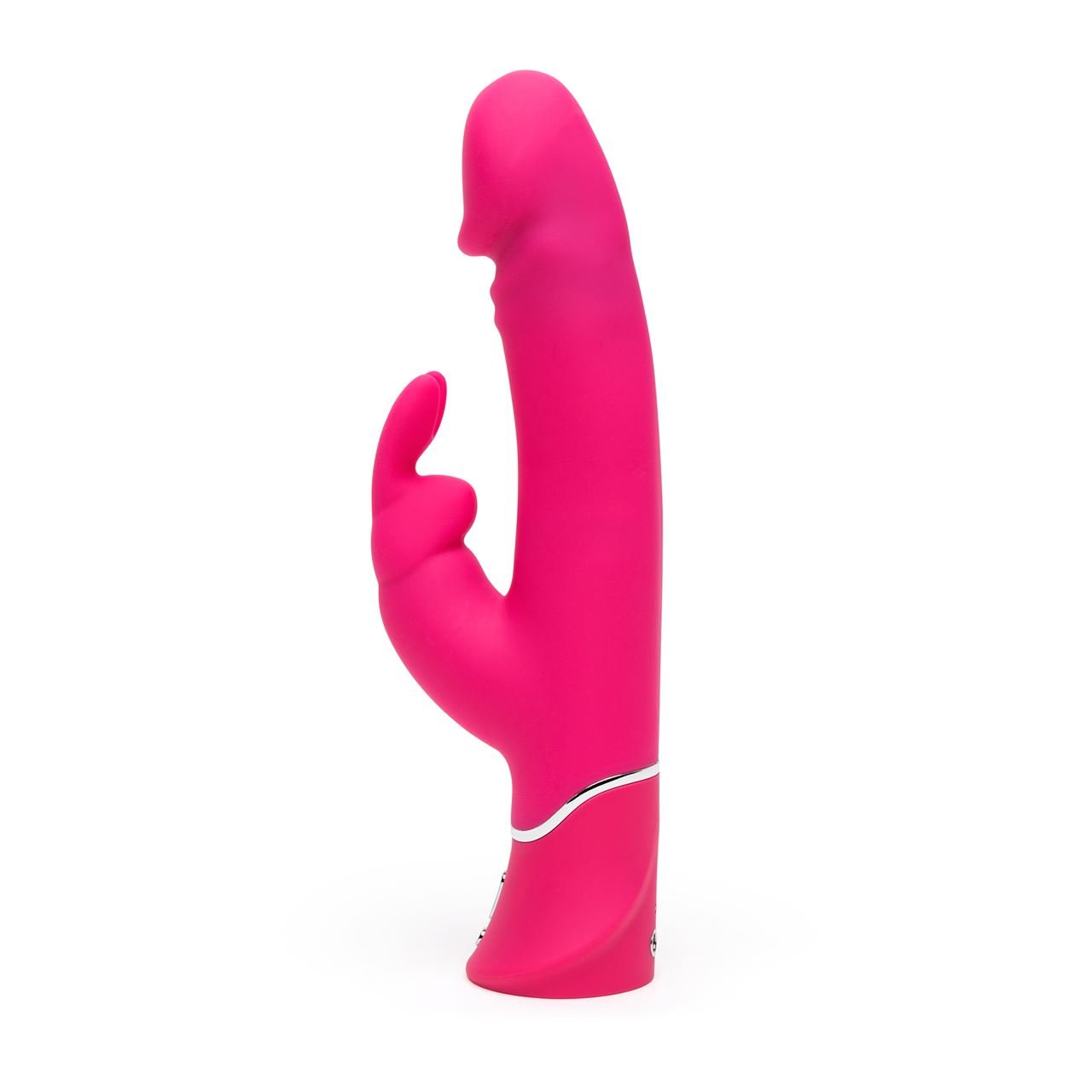 Happy Rabbit Realistic Dual Density Rabbit Vibrator Pink - Image 3