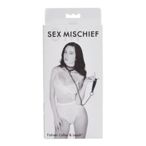 S&M Fishnet Collar & Leash