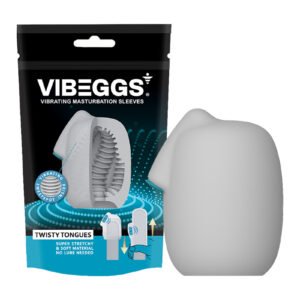 VIBEGGS - Twisty Tongues - Vibrating Masturbation Sleeve
