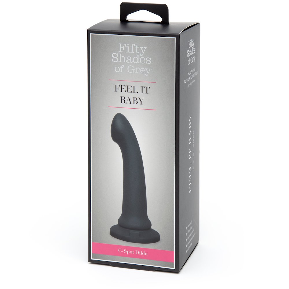 Fifty Shades of Grey Feel it Baby 7 Inch Silicone G-Spot Dildo - Image 4