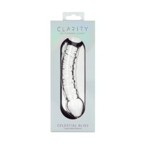 Clarity - Glass Dildo - Celestial Bliss