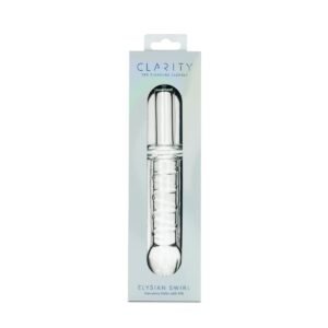 Clarity - Glass Dildo - Elysian Swirl