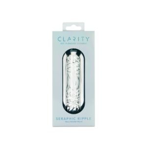 Clarity - Glass Dildo - Seraphic Ripple