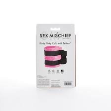 S&M Kinky Pinky Cuffs with Tethers