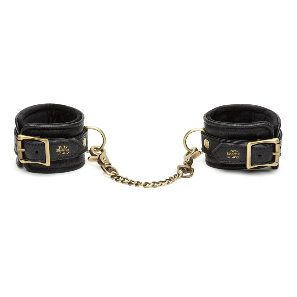 Fifty Shades of Grey Bound to You Wrist Cuffs - Image 4
