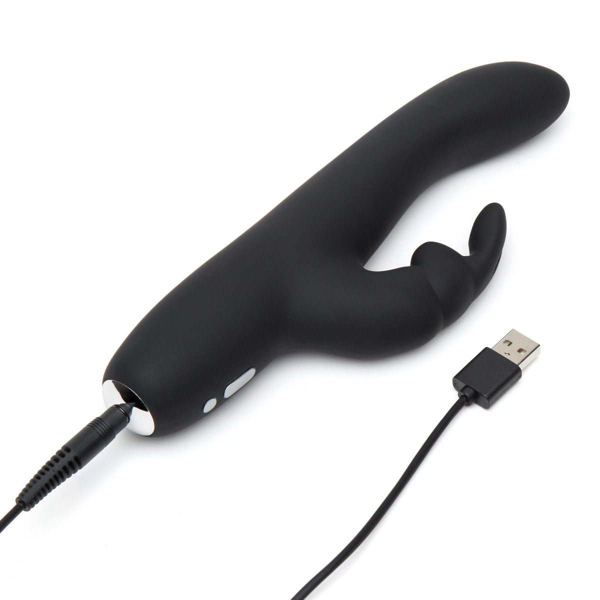 Fifty Shades of Grey Greedy Girl Rechargeable Slimline Rabbit Vibrator - Image 3