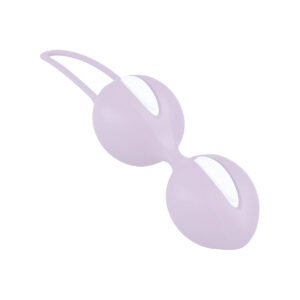 Fun Factory Smartballs Duo - White/Pastel lilac
