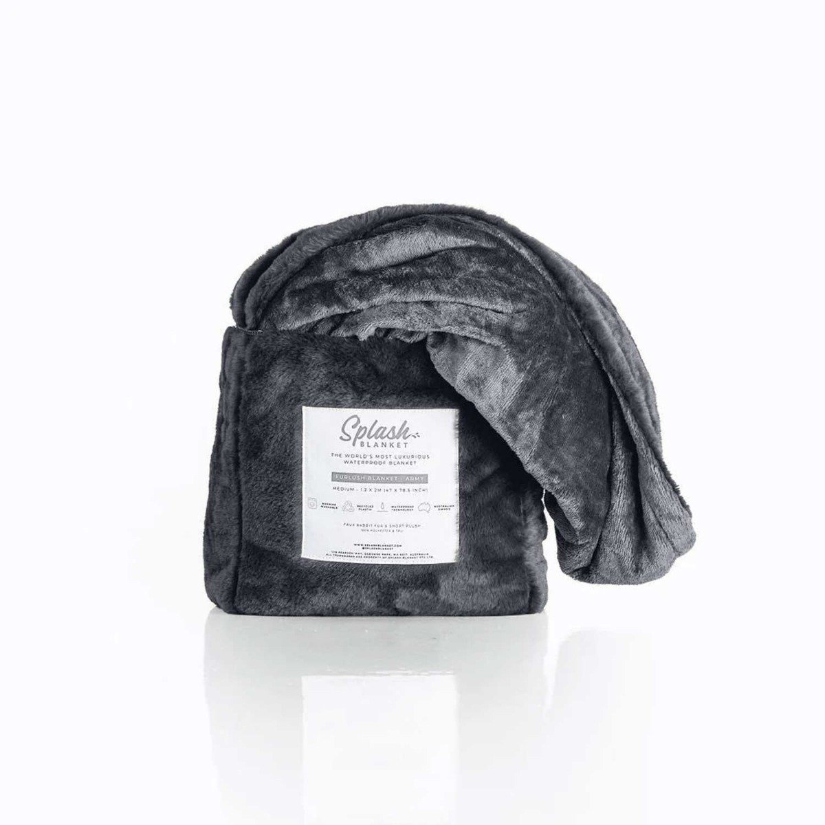 Splash Blanket - Furlush (NON bonded) - Stormy - Medium