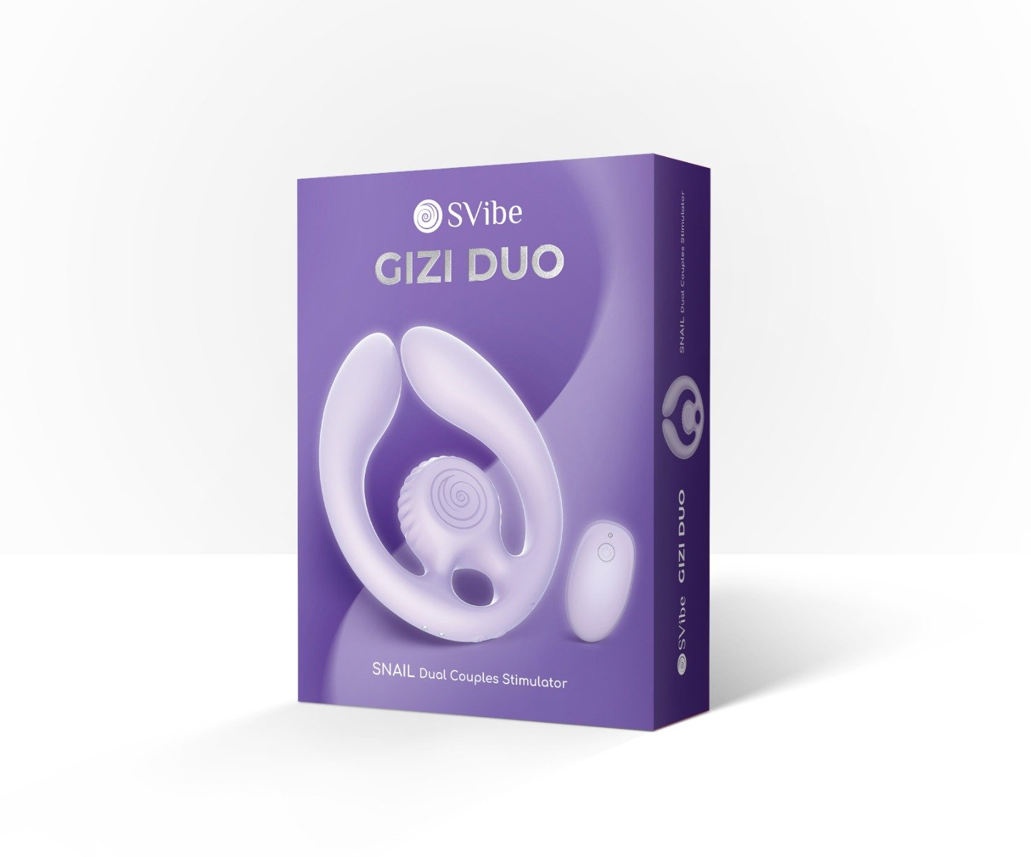 SVibe Snail GIZI Duo Couples Stimulator - Lilac