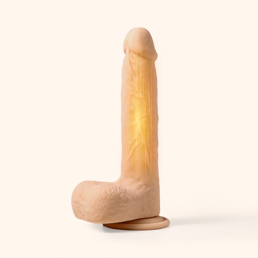 Honey Play Box – Luis – Real Thrusting Dildo with Clit Licker 8.5" (App Controlled) - Image 2
