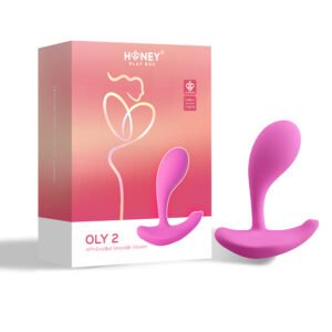 Honey Play Box - Oly 2 -  Wearable Clit & G Spot Vibrator (App Enabled  Pressure Sensing)