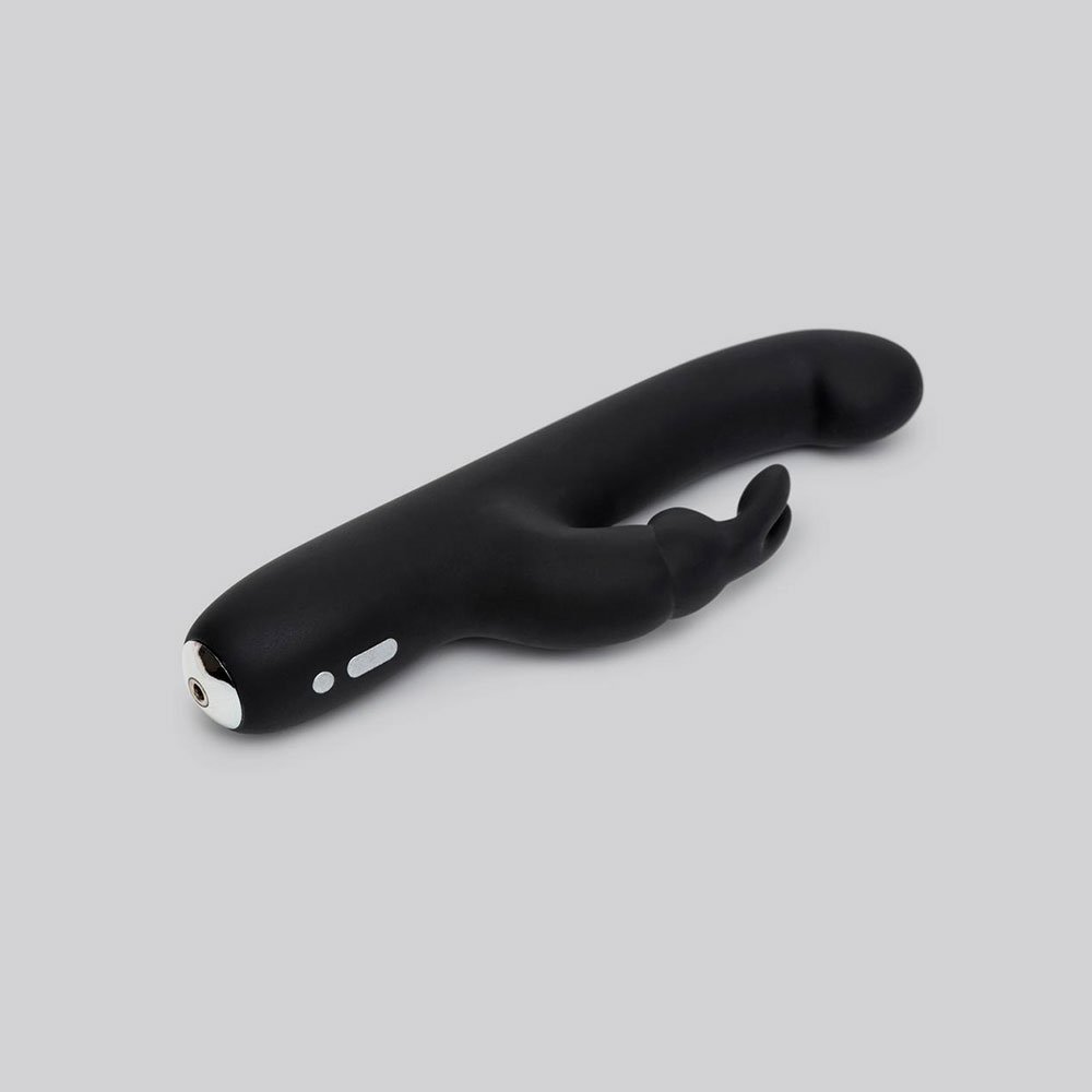 Happy Rabbit Slimline G-Spot USB Rechargeable Rabbit Vibrator Black - Image 3