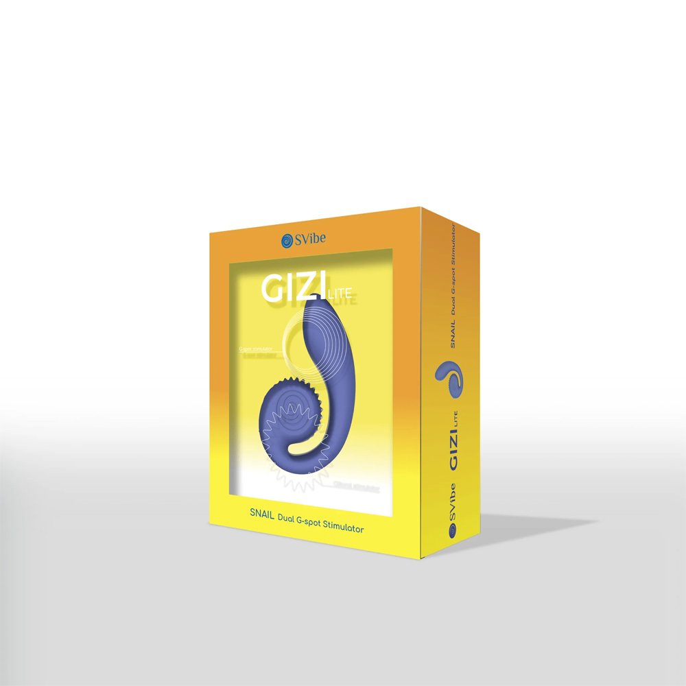 SVibe Snail GIZI Lite Vibrator- Juicy Blueberry - Image 4
