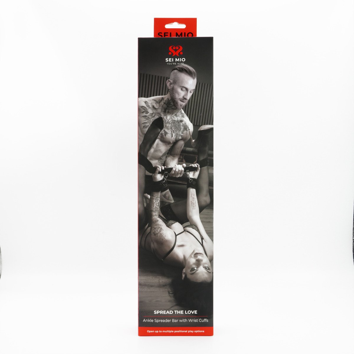 SEI MIO - Spread the Love - Ankle Spreader Bar with Wrist Cuffs - Image 4