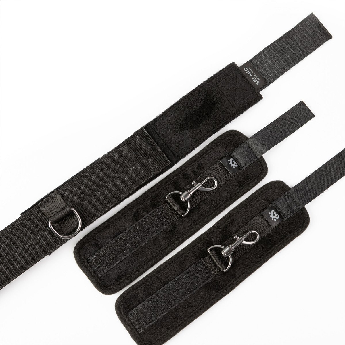 SEI MIO - Spread the Love - Ankle Spreader Bar with Wrist Cuffs - Image 3