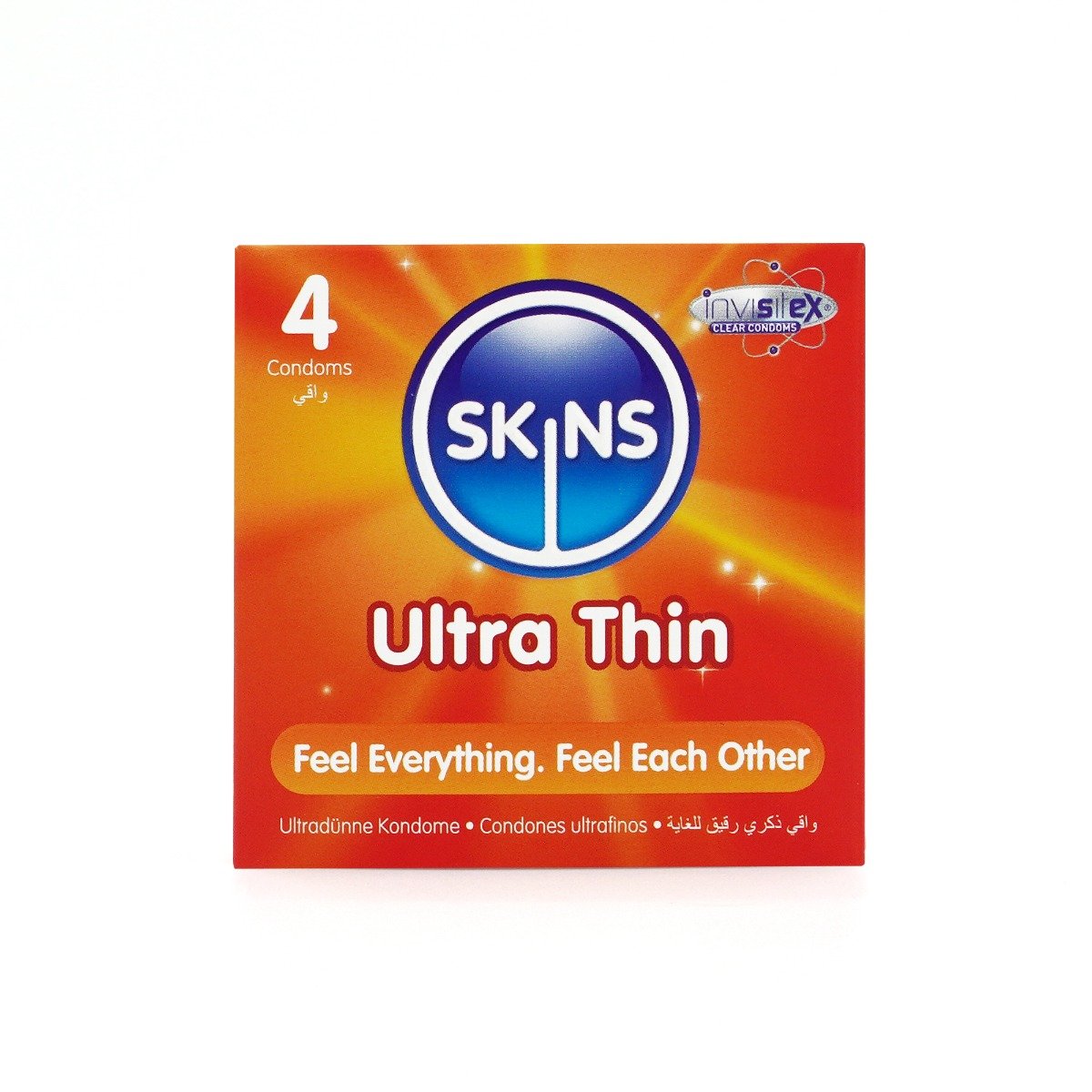 Skins Condoms Ultra Thin 4 Pack - Image 2