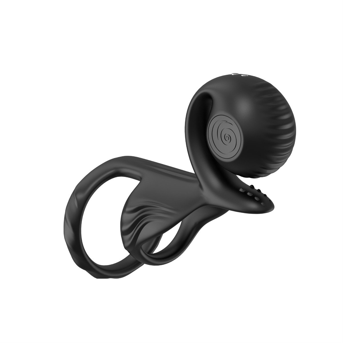 SVibe Snail JOVI Couples Ring - Black - Image 3