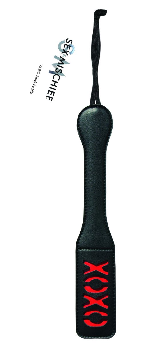 S&M XOXO Paddle: Black - Image 2