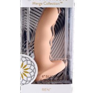 Sportsheets Merge Collection - Ren - 6" Solid Silicone G-Spot Dildo
