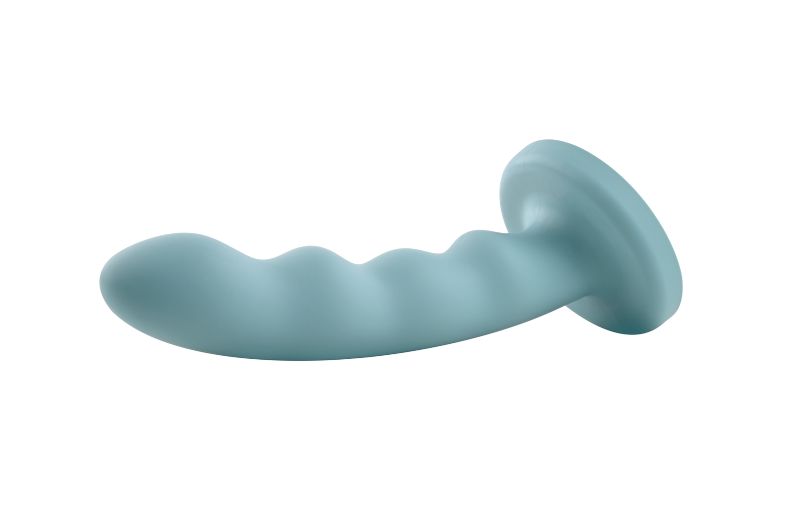 Sportsheets Merge Collection - Sage - 8" Solid Silicone G-Spot Dildo - Image 2