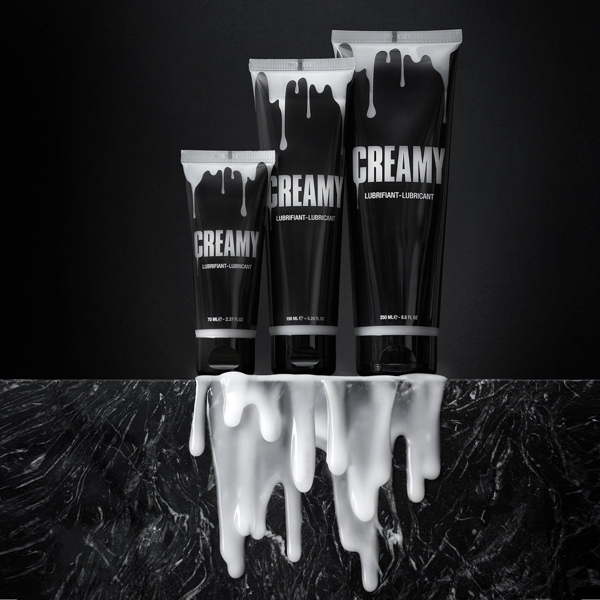 Strap On Me - Creamy - Real Fake Sperm Lubricant - 250 ml/8.8fl oz - Image 4