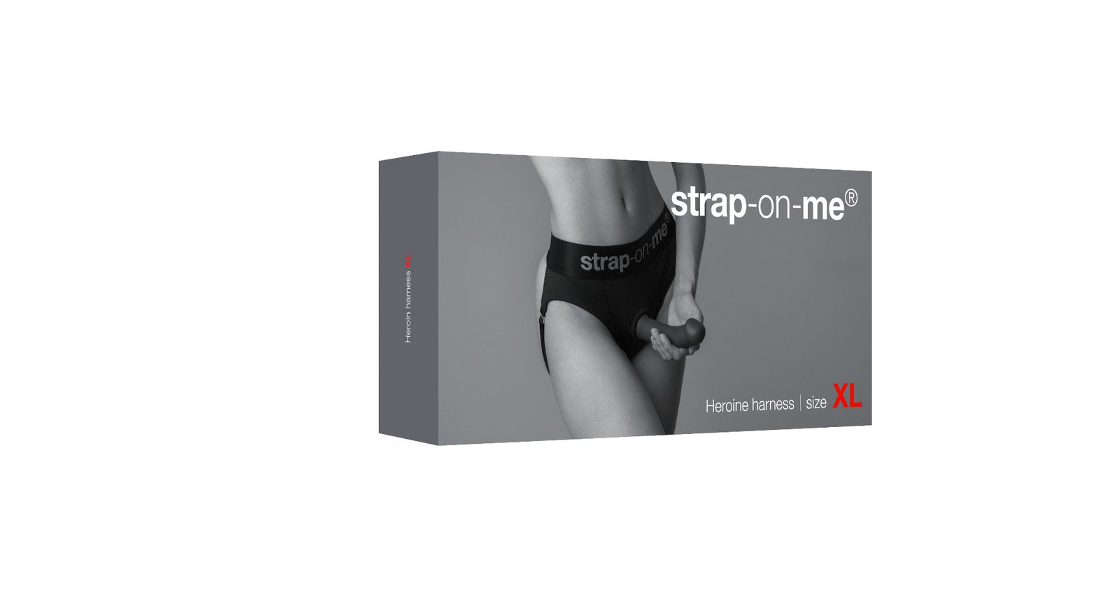 Strap On Me - Harness Lingerie Heroine - XL - Black - Image 4
