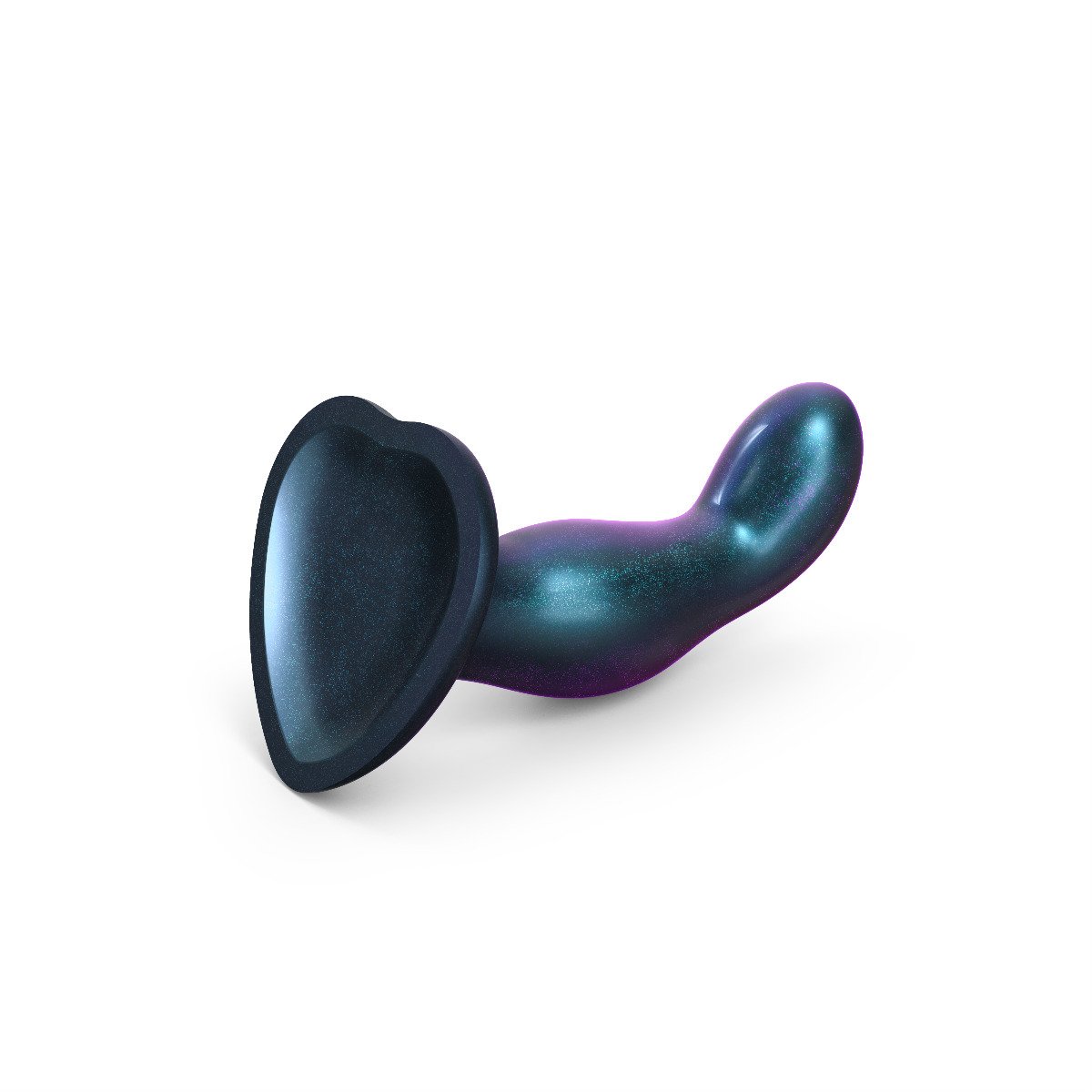 Strap On Me - Dildo Plug Snaky Metallic Blue - M - Image 2