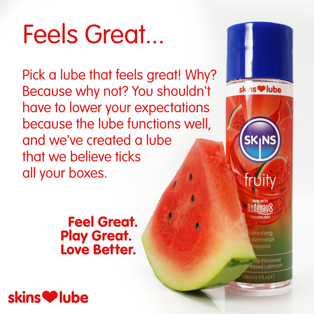 Skins Watermelon Water Based Lubricant - 5ml Foil - Image 3