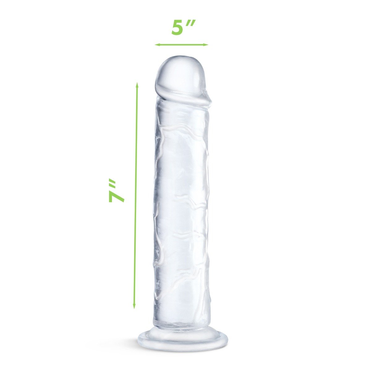 Me You Us Ultra Cock Jelly Dong Clear 7 Inch - Image 6
