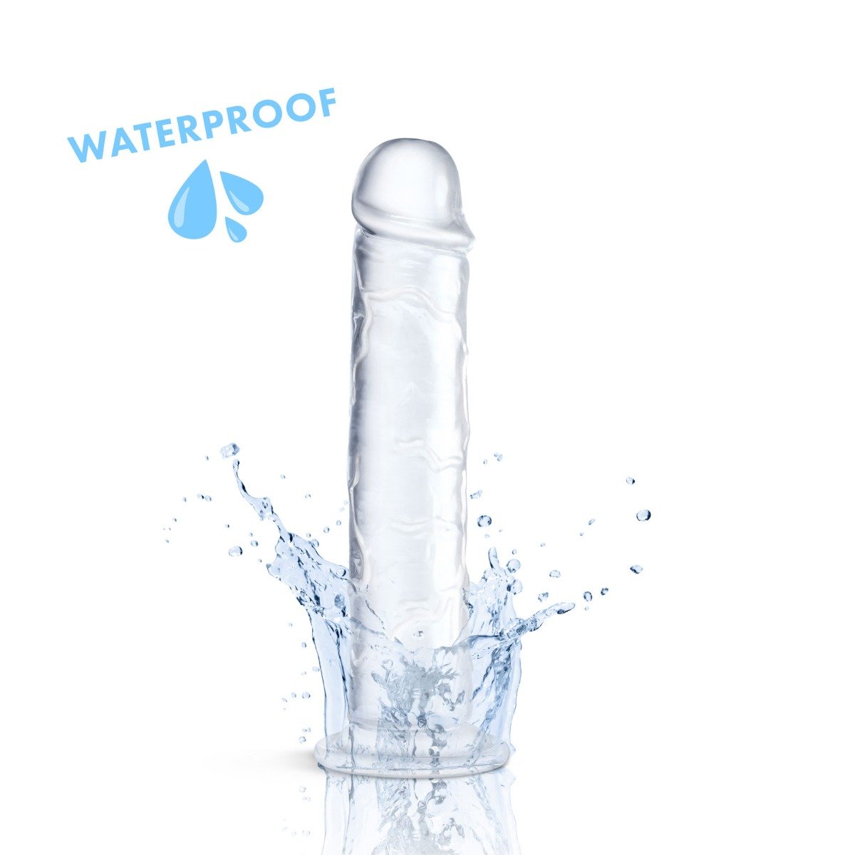 Me You Us Ultra Cock Jelly Dong Clear 7.5 Inch - Image 4