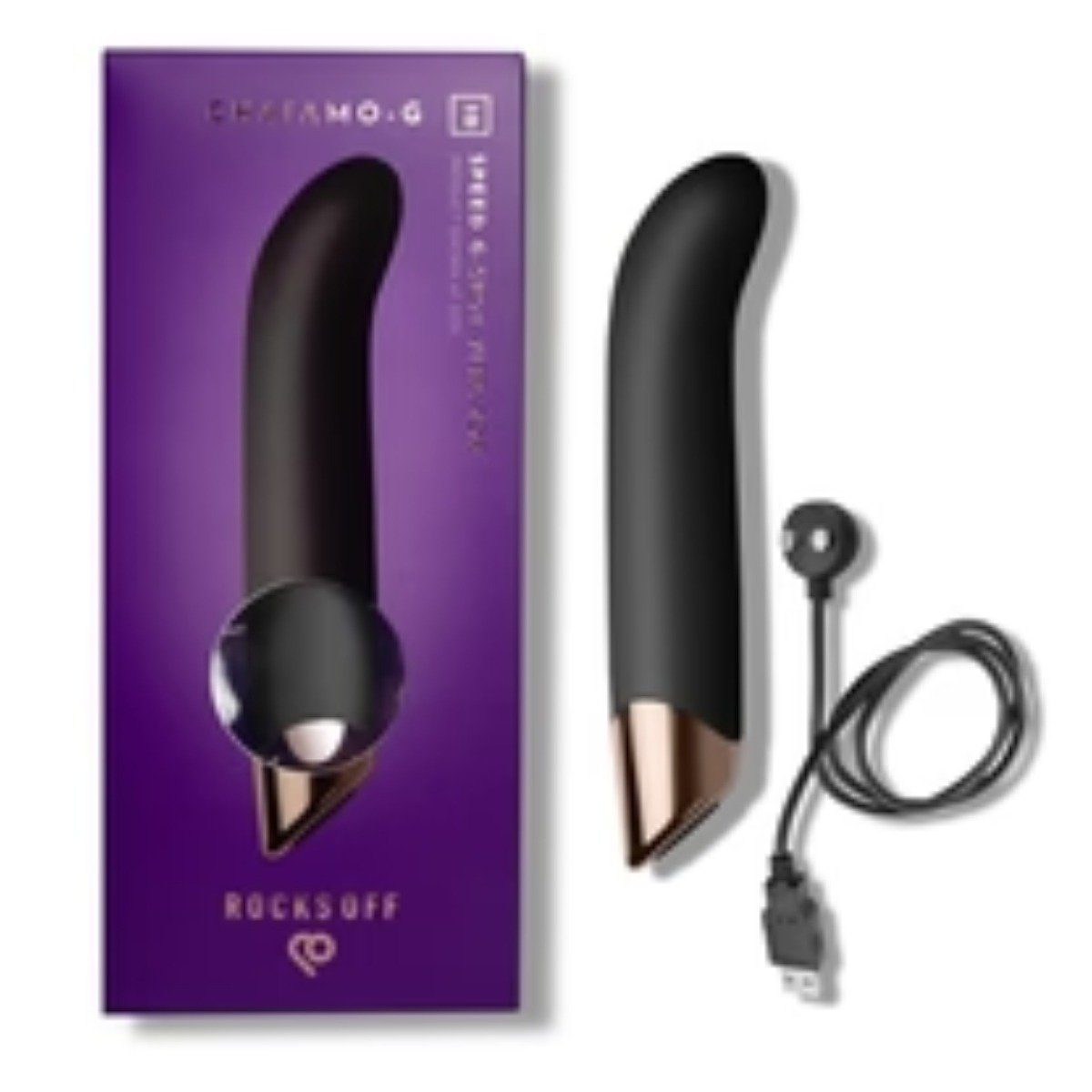 Rocks Off Chaiamo G 10 Speed G-Spot Vibrator Black - Image 9