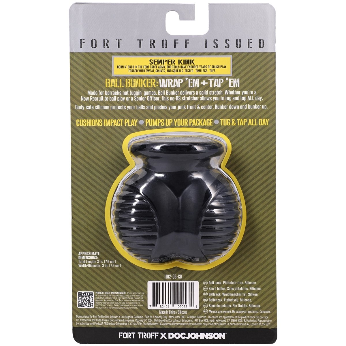 Fort Troff Ball Bunker Ball Stretcher Black - Image 3