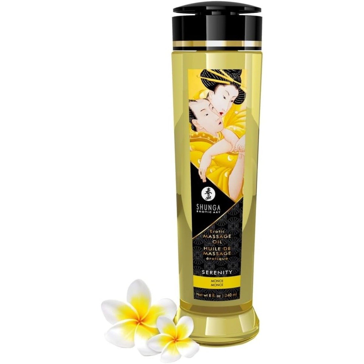 Tester Shunga Massage Oil Serenity / Monoi