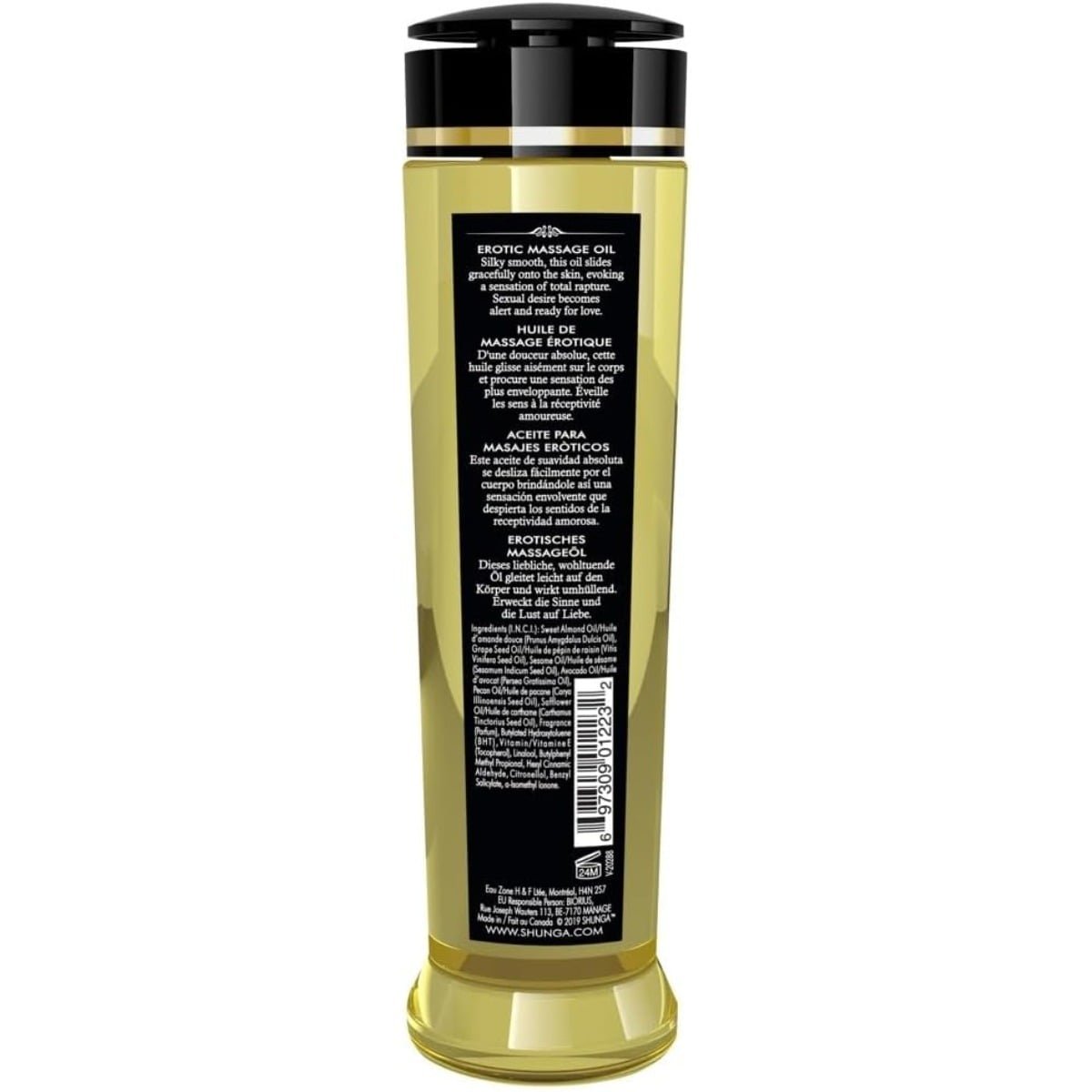 Shunga Massage Oil Amour / Sweet Lotus - Image 2