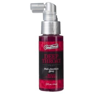 Goodhead Deep Throat Spray Cherry Transparent 2oz