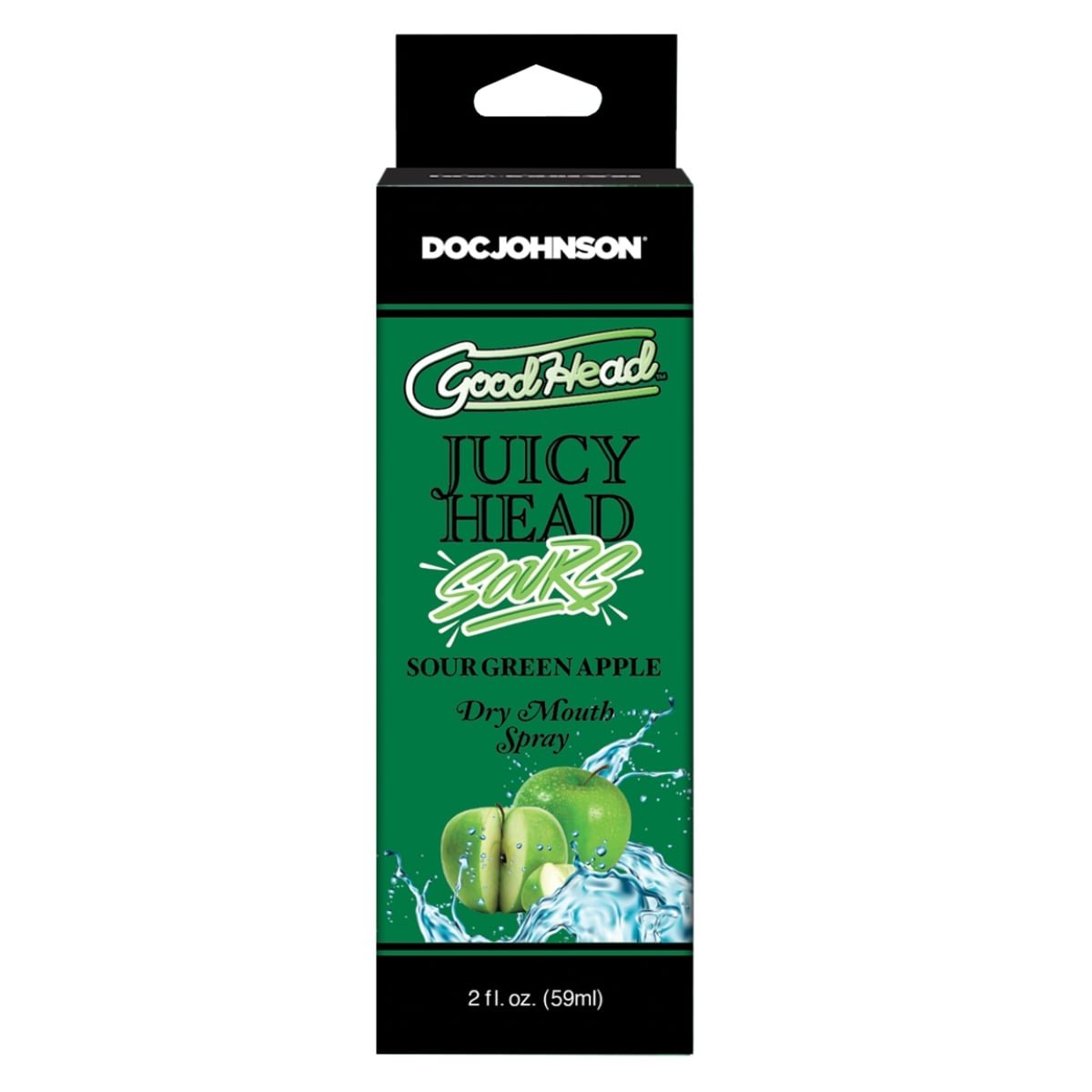 GoodHead Juicy Head Dry Mouth Spray Sour Green Apple 2fl oz - Image 2