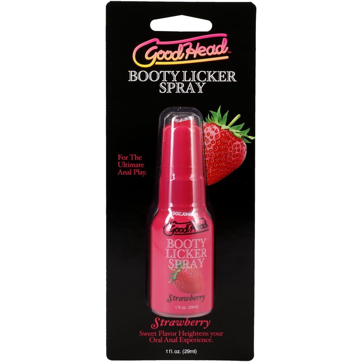GoodHead Booty Licker Spray Strawberry 1oz - Image 2