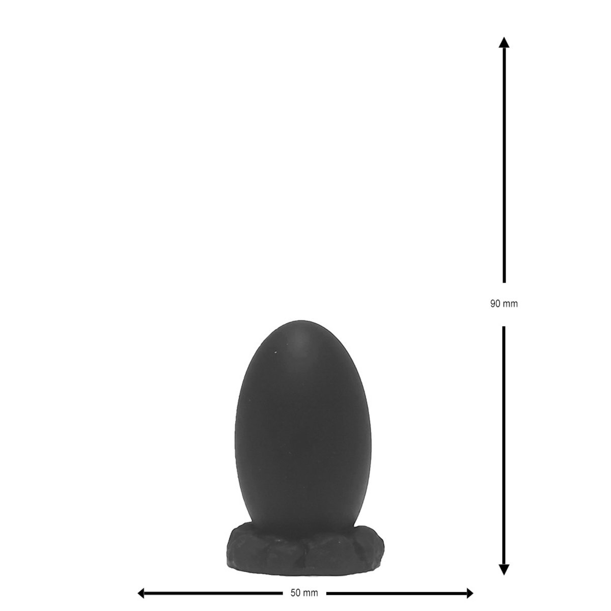 Brutus Bum Buddy Bacchus Butt Plug Black Small - Image 3