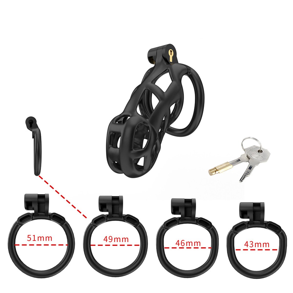 CELLMATE - Guardian Chastity Cage Size 3 - Image 4