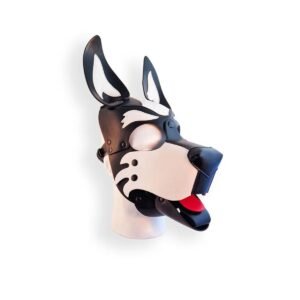 BRUTUS Vegan Pup Hood Black-White