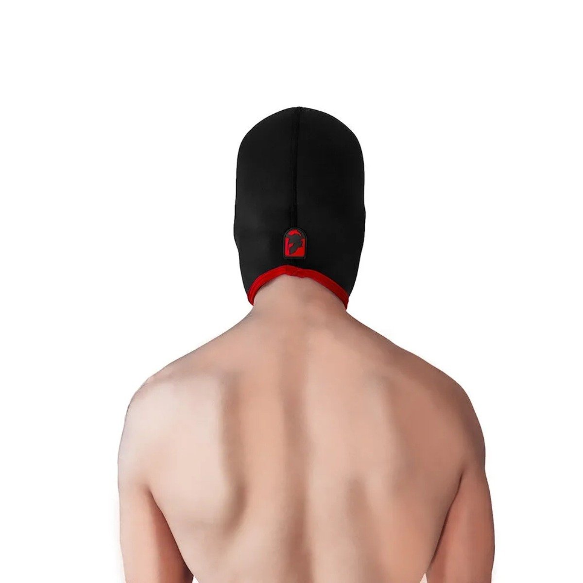 Brutus Neoprene Face Fucker Hood Black Red - Image 2