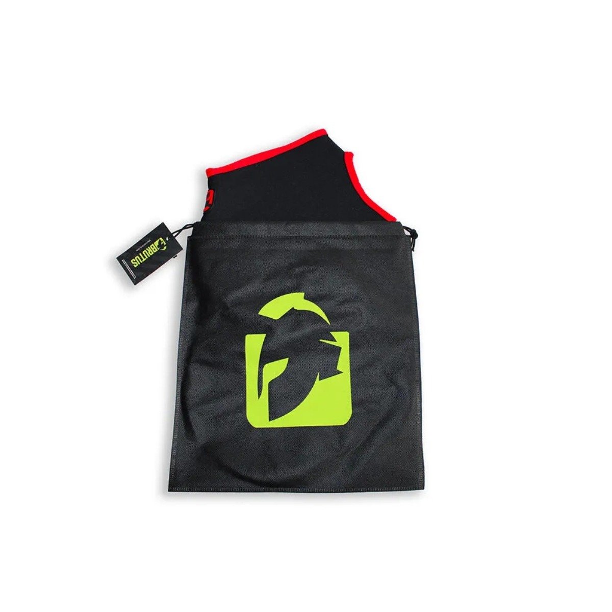 Brutus Neoprene Face Fucker Hood Black Red - Image 3