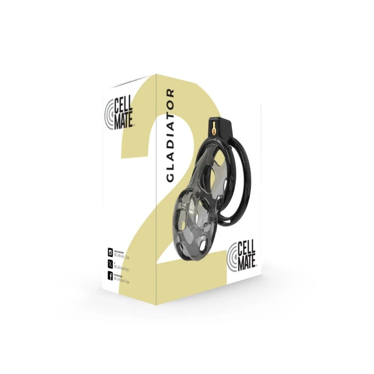 CELLMATE - Gladiator Soft Chastity Cage Size 2 - Image 2