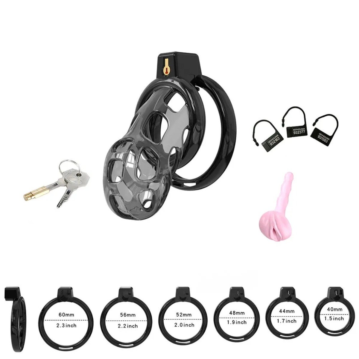 CELLMATE - Gladiator Soft Chastity Cage Size 2 - Image 3