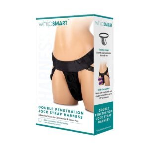 Double Penetration Jock Strap Harness - Queen