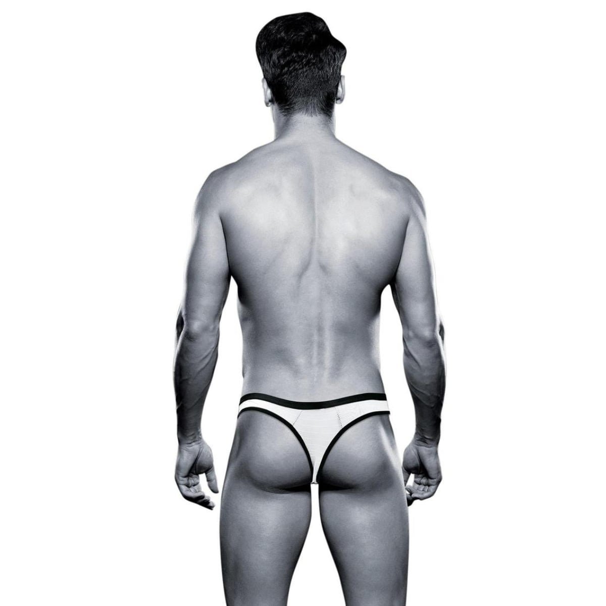 ENVY BAD BOY THONG - WHITE - S/M - Image 2