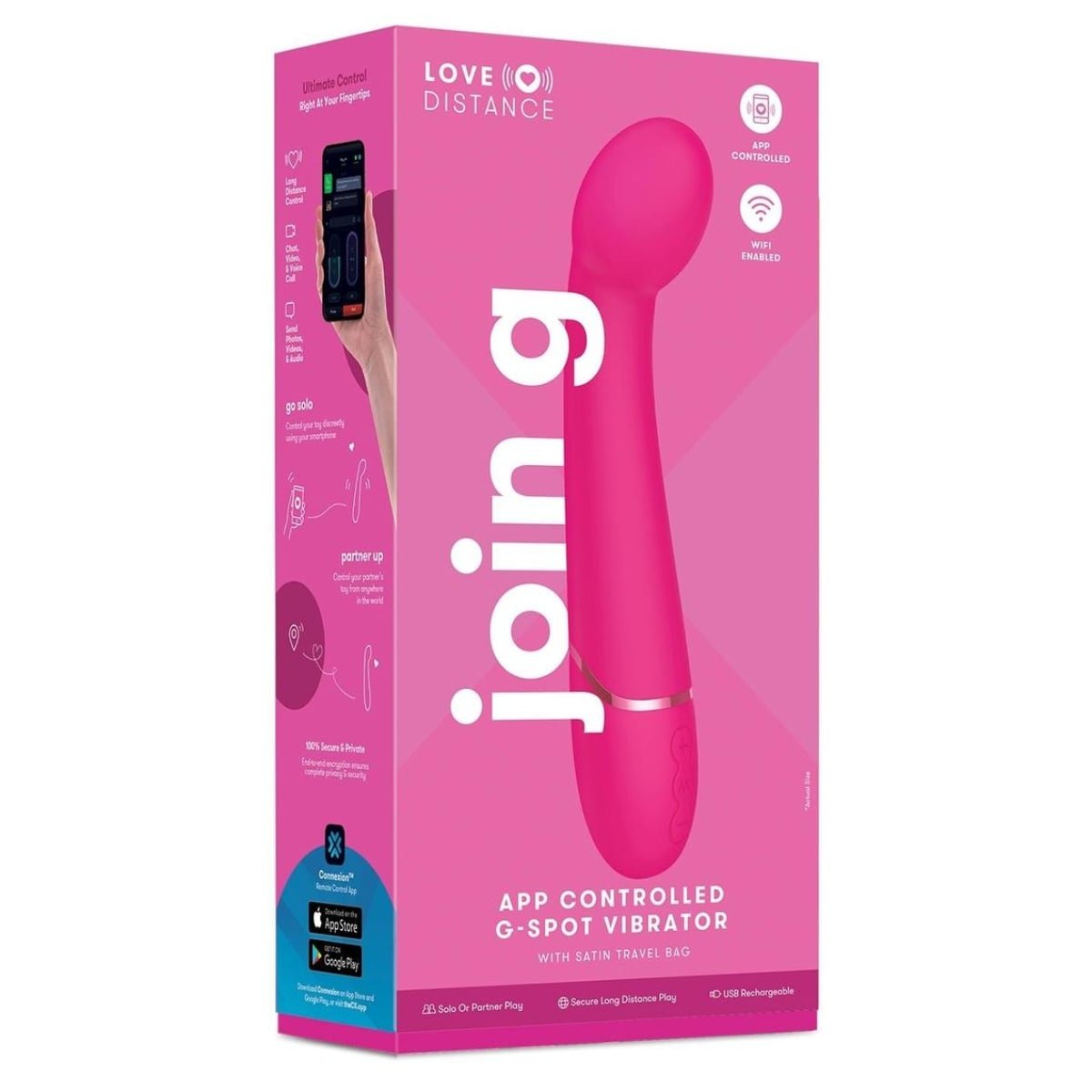 Love Distance Join G Vibrating G Spot Vibrator - Image 2