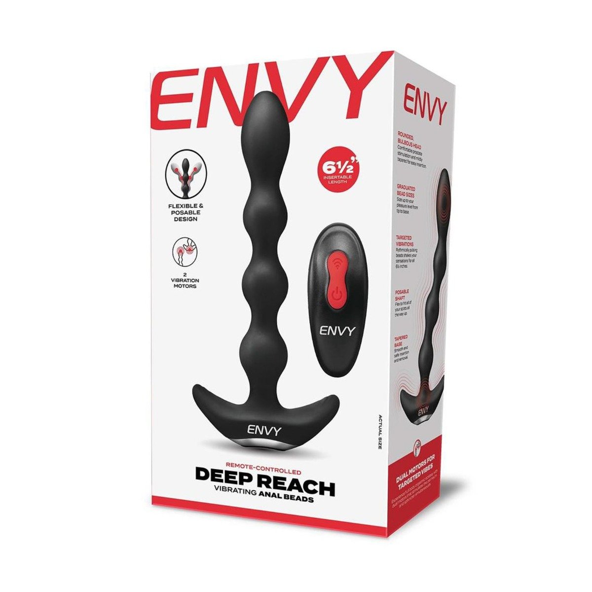Envy Remote 4 Bead Vibrating Anal Beads - Image 2