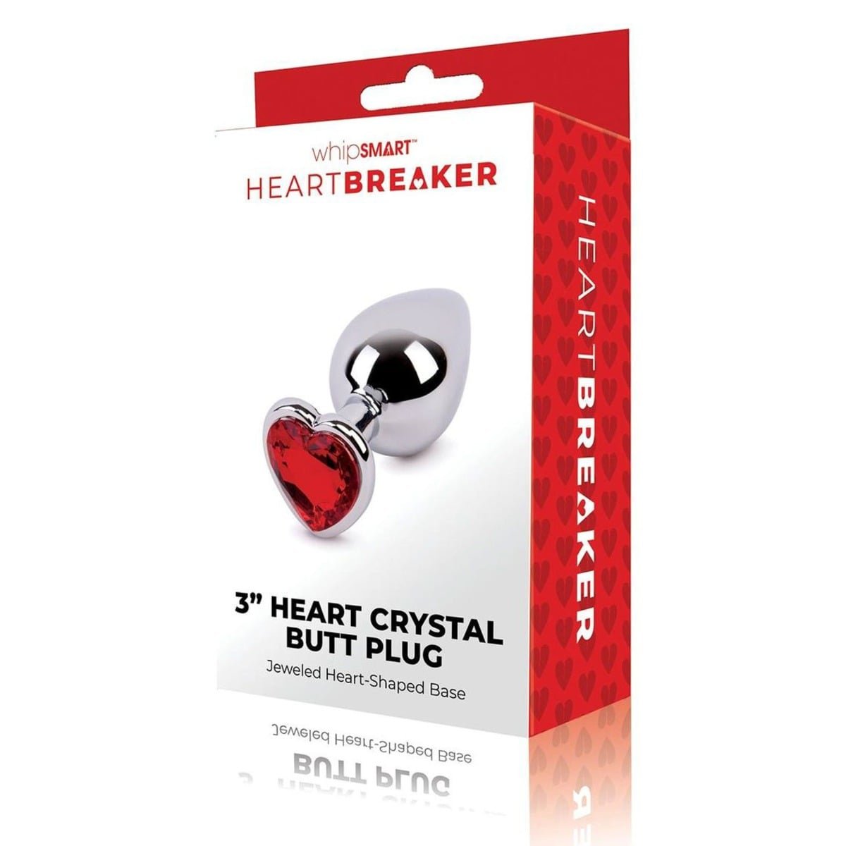 Whipsmart Heartbreaker Metal Butt Plug Medium - Image 2